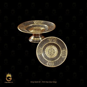 Mâm Bồng Đựng Hoa Quả Bằng Đồng