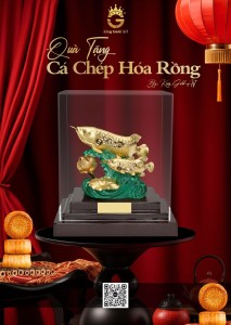 Quà tặng vàng Trung Thu doanh nghiệp – Cá Chép Hóa Rồng