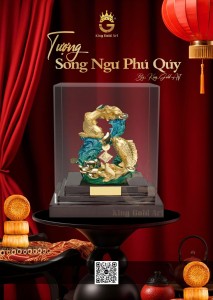 Song Ngư Phú Quý – Quà tặng vàng Trung Thu doanh nghiệp sang trọng