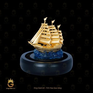Mô Hình Thuyền Thuận Buồm Xuôi Gió để bàn sang trọng