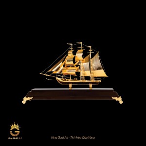 Mô Hình Thuyền Thuận Buồm Xuôi Gió- Quà tặng phong thủy