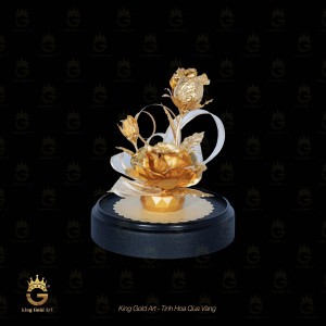 Bình Hoa Hồng để bàn mini quà tặng ý nghĩa