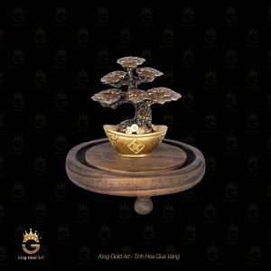 Chậu cây Tùng thủ công mỹ nghệ phong thủy để bàn