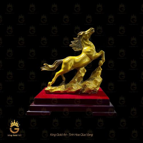 Tượng ngựa tài lộc mẫu 15