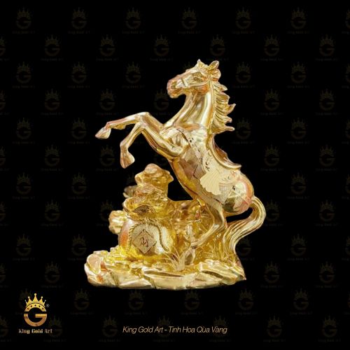Tượng ngựa tài lộc mẫu 11