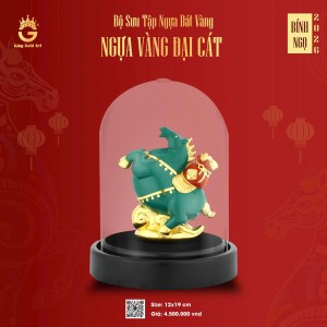 Quà Tết 2026 - Tượng Ngựa vàng đại cát