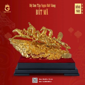 Quà Tết 2026 - Tượng ngựa Bát Mã