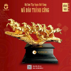 Quà Tết 2026 - Tượng ngựa Mã Đáo Thành Công