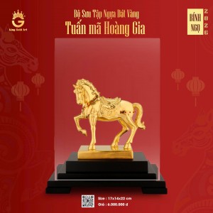 Quà Tết 2026 - Tượng ngựa Tuấn mã hoàng gia