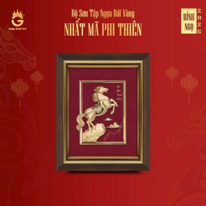 Quà Tết 2026- Tranh ngựa Nhất Mã Phi Thiên