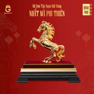 Quà Tết 2026 - Tượng Nhất Mã Phi Thiên