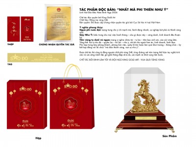 Quà tết 2026: Chế Tác 200 Tượng Vàng Cho CLB Doanh Nhân Sao Đỏ