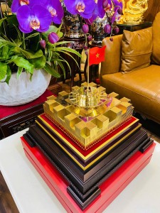 Mô hình Tòa nhà Quốc hội mạ vàng: Quà tặng đối ngoại ý nghĩa
