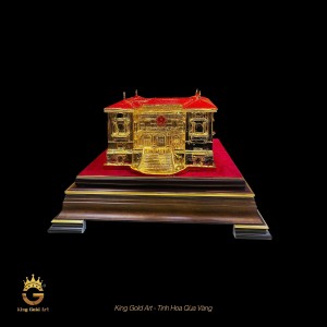 Mô Hình Lăng Chủ Tịch Mạ Vàng Cao Cấp